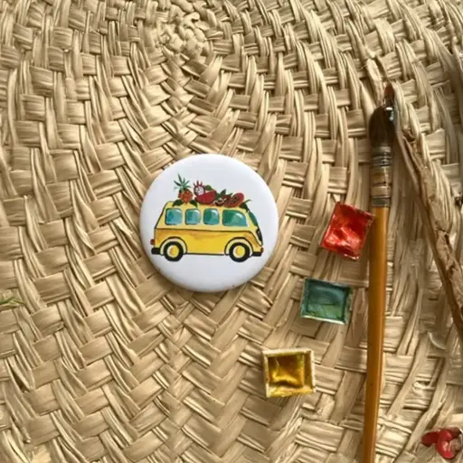 [2162] Magnet - Le Van Jaune