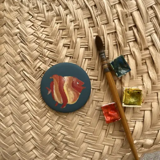 [2216] Magnet Le Poisson Orange