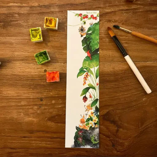 [2148] Marque Page La Cueillette Des Goyaviers