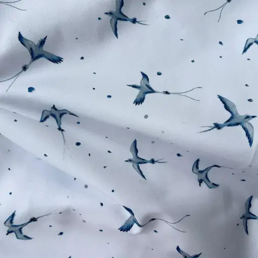 [6764] Tissu Coton Oeko Tex - Le Paille en Queue