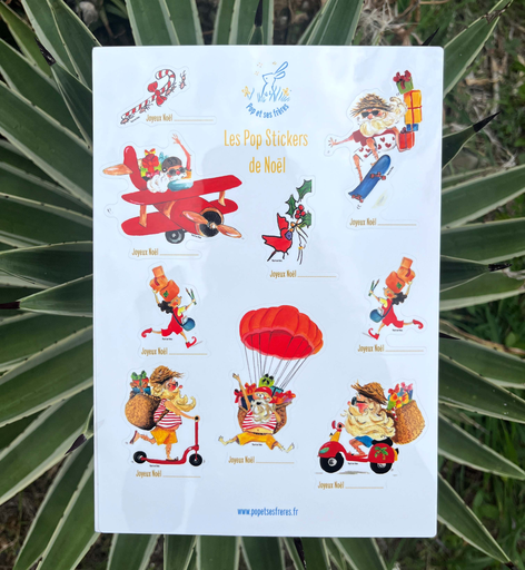 [6924] Pop stickers de Noël